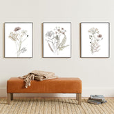 Toile - Simple Flowers